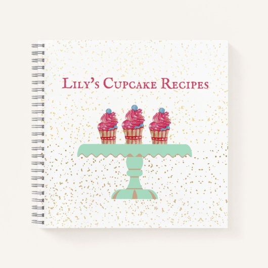 Kid's Cupcake Recipe Buch (Vorderseite)