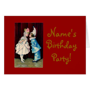 Kids Curtsy CHANGE FARBE ~ Karte