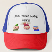 KIDS CUSTOM BASEBALL CAP TRUCKERKAPPE (Vorderseite)
