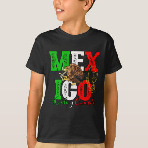Kids Custom Nachname mexico Shirts