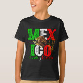 Kids Custom Nachname mexico Shirts (Vorderseite)