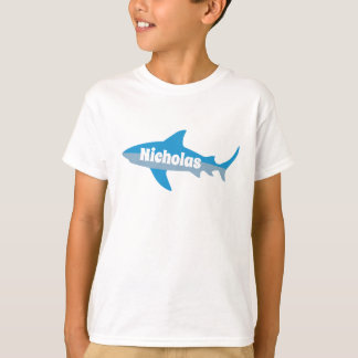 Kid's Custom Shark Logo T - Shirt