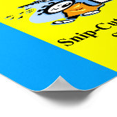 Kids Cuts Snip Snip Poster Matte (Ecke)
