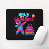 Kids Dabbing Llama Birthday Funny Bday Party Tee Mousepad (Mit Mouse)