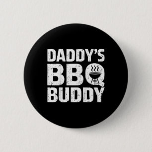 Kids Daddy's Grillen Buddy Shirt Young Boy Girl Fu Button