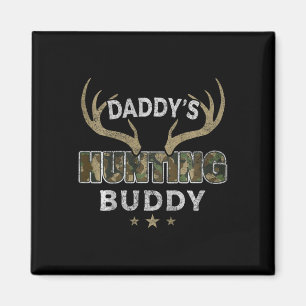 Kids Daddy's Hunting Buddy Funny Daughter Son Futu Magnet