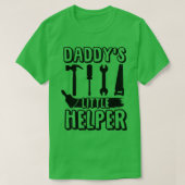 Kids Daddys Kleiner Helfer Tischler Fixierung Vate T-Shirt (Design vorne)