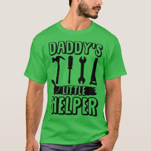 Kids Daddys Kleiner Helfer Tischler Fixierung Vate T-Shirt