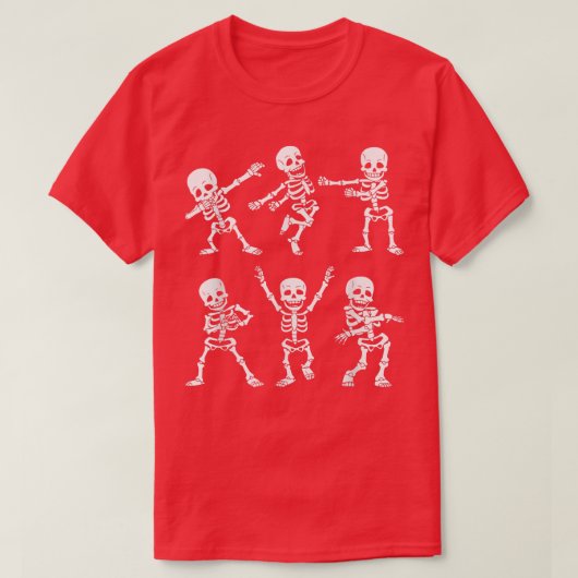 Kids Dance of Death Macabre Skeleton T-Shirt (Design vorne)