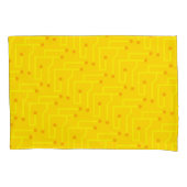 Kids Dekoration Moderner Gelber Orange Spaß Kissenbezug (Vorderseite-Links)