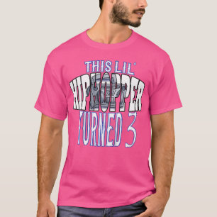 Kids dieser Lil' Angesagten Hopper drehte 3 Rap un T-Shirt