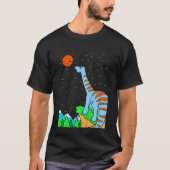 Kids Dino Planet & Dinosaurs In Space 2 T-Shirt (Vorderseite)
