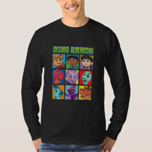 Kids Dino Ranch Pre Westoric Rancher Jon Miguel M T-Shirt
