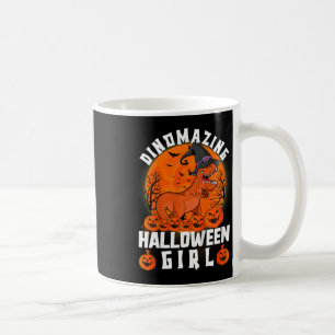 Kids Dinomazing Halloween Mädchen Dinosaurier Sage Kaffeetasse