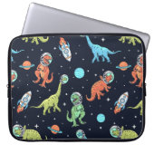 Kids Dinosaur Astronaut Pattern Laptopschutzhülle (Vorderseite)