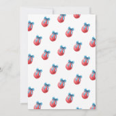 Kids Dinosaur Geburtstagsparty Einladung (Rückseite)