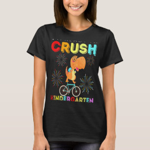 Kids Dinosaur Ich bin bereit, Kindergarten Bike zu T-Shirt
