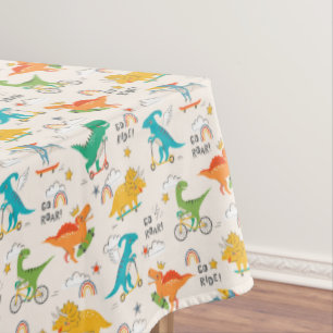 Kids Dinosaur Reisemuster Tischdecke