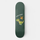 Kids Dinosaur T-Rex Skateboard (Vorderseite)