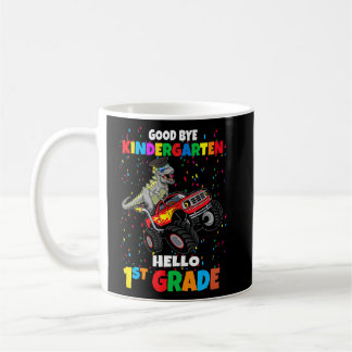 Kids Dinosaurier Goodbye Kindergarten Hallo Erste Kaffeetasse