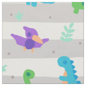 Kids Dinosaurier Stoff (Nahaufnahme)