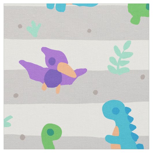 Kids Dinosaurier Stoff (Nahaufnahme)