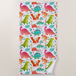 Kids Dinosaurier Strandtuch