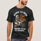 Kids Dirt Bike Supercross Motocross Motorcycle cyc T-Shirt (Vorderseite)