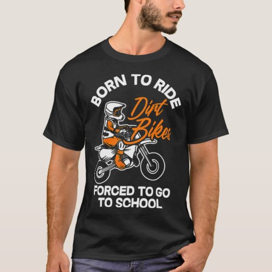 Kids Dirt Bike Supercross Motocross Motorcycle cyc T-Shirt (Vorderseite)