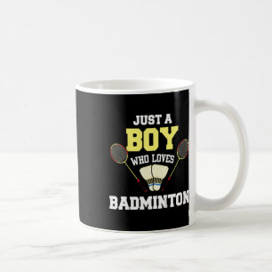 Kids Dminton Shirt Boy Dminton Lover Dminton Playa Kaffeetasse