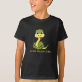 Kid's DONT TREAD ON ME Gadsden Snake T-Shirt (Vorderseite)