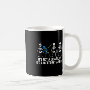 Kids Down Syndrome Awareness Skeleton Dab Not Disa Kaffeetasse