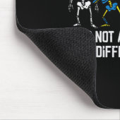 Kids Down Syndrome Awareness Skeleton Dab Not Disa Mousepad (Ecke)