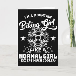 Kids Downhill-Bikerin - Mountainbikerin -  Karte