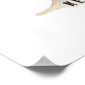 Kids Dragon Individuelle Name Monogram K Kinderzim Poster (Ecke)