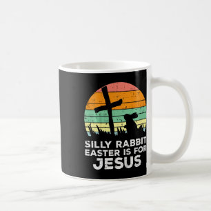 Kids Dummer Hase Ostern ist für Jesus Christen T Kaffeetasse