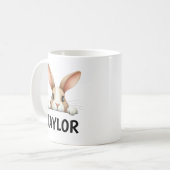 Kids Easter Tasse Ostergeschenk Individuelle Name (Vorderseite Links)