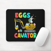 Kids Eggscavator Funny Ostergrabungsgrab Egg Hunti Mousepad (Mit Mouse)