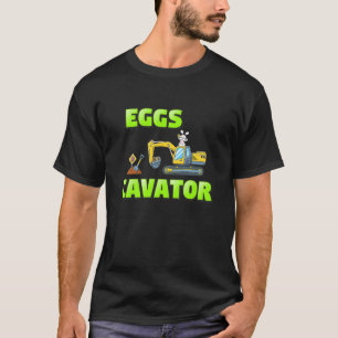 Kids Eggscavator Happy Osterfest Gezwitscherte Aus T-Shirt