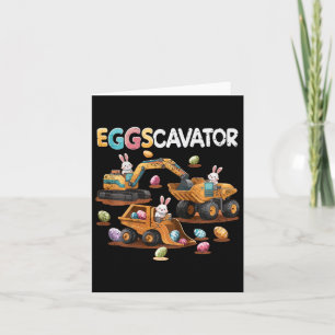 Kids Eggscavator Ostereier Jagd Bau Truc Karte