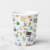 Kids Eid Mubarak Colourful Islamic Paper Cups Pappbecher (Rechts)