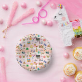 Kids Eid Mubarak Paper Bowl – Colourful Islamic Pappteller (Party)