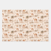 Kids Eid Mubarak Wrapping Paper – Boys & Girls Set Geschenkpapier Set (Vorderseite 2)