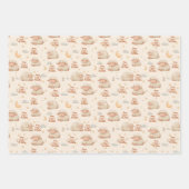 Kids Eid Mubarak Wrapping Paper – Boys & Girls Set Geschenkpapier Set (Vorderseite)