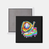 Kids Eis Drip Bysebyll Zeug Bysebyll Drip F Magnet (Vorderseite/Rückseite)