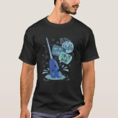 Kids Elf Narwhal Ich hoffe, Sie finden Ihren Vater T-Shirt (Vorderseite)