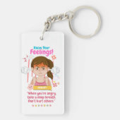 Kids Emotion Featuring Angry Schlüsselanhänger (Rückseite)