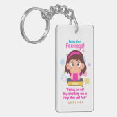 Kids Emotion Featuring Bored Schlüsselanhänger (Vorderseite links)