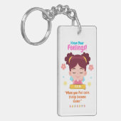 Kids Emotion Featuring Calm Schlüsselanhänger (Vorderseite links)