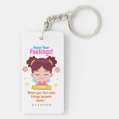 Kids Emotion Featuring Calm Schlüsselanhänger (Rückseite)